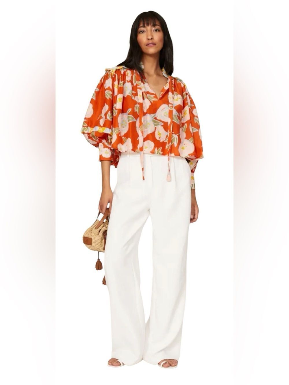 CAROLINA K Fiore Blouse Size Medium